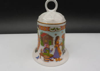 Dzwonek świąteczny porcelana HUTSCHENREUTHER 2007 Dzwonek świąteczny porcelana HUTSCHENREUTHER 2007