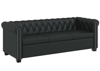 vidaXL Sofa 3-osobowa w stylu Chesterfield(SKU:242370)