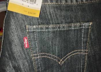 Spodnie dżinsowe Levi's ciemno szare chłopięce