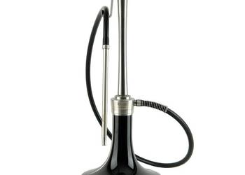 Oduman Cosmo Hookah | Silver Body & Black Glass Fajka Wodna Shisha Hookah