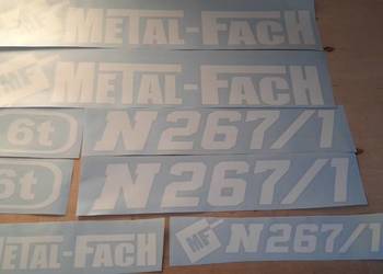Naklejki Metal Fach N267/1 rozrzutnik