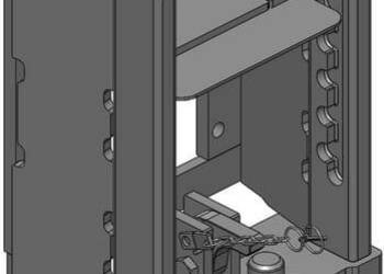 Korpus zaczepu Piton Scharmüller 325mm 00110750A02
