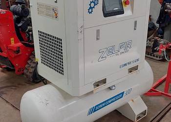 Nowy kompresor śrubowy Zelfir 7.5 kW 1100l/min zbiornik