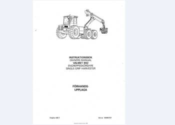 Valmet 901, 911, 892, 955 harwester instrukcja obsługi