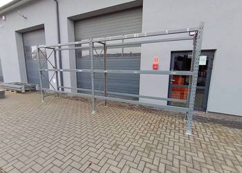 Regał magazynowy Dexion 580x250x60cm garażowy kontenerowy hala magazyn