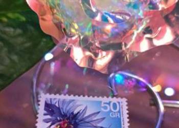 Kolekcjonerski Znaczek Pocztowy - Chaber 50 gr - Flora Polska