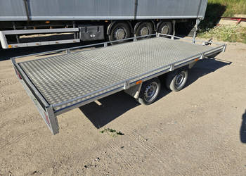 Przyczepa laweta samochodowa BLYSS AH27 (DMC 3000 kg, ładowność 2150 kg)