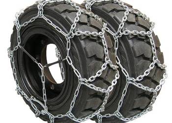 Łańcuchy śniegowe rombowe 6.50-10 / 5,5mm wózek widłowy
