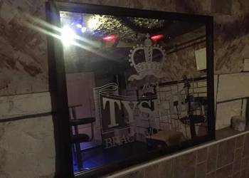 Duze lustro Bractwo Piwne 40x60 TYSKIE