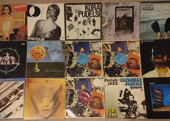 Płyty winylowe - 73 sztuki w stanie bdb - bez klasyki itp rzeczy