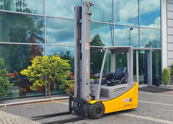 Wózek widłowy Jungheinrich EFG220 elektr. 2 t triplex 7,8 m | 2017| 2781 h