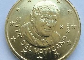 WATYKAN 50 EURO CENT 2011 r (ŁADNA -BENEDYKT XV|)