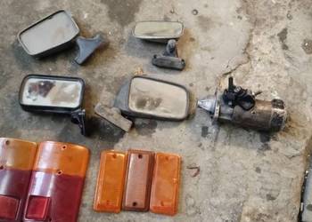 części, klosze FL, lusterka  fiat 126p