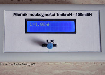 Miernik Indukcyjności 1mikroH do 100miliH