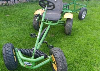 Gokart  przyczepka przód napęd i tył Duży