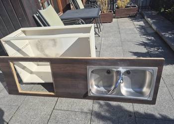 blat kuchenny ze zlewem kranem itd