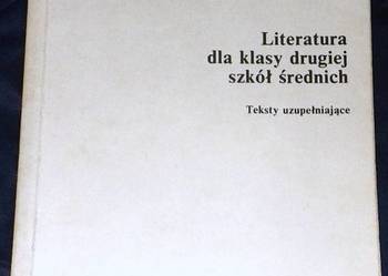Literatura dla kl. 2 szkół średnich. Testy uzupełniające - W. Kaliński