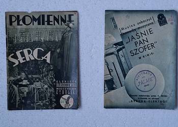 stare kinowe ulotki reklamowe