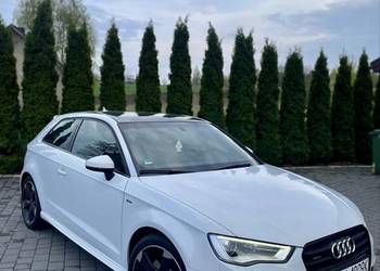 Audi A3 8V 3D QUATTRO 184KM S tronic S-line B&O SZYBER SKÓRA WEBasto