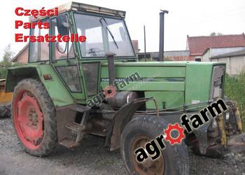 Fendt 612 silnik, części skrzynia biegów, zwolnica