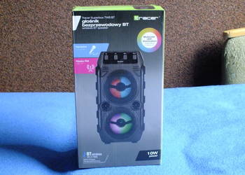 Sprzedam nowy głośnik TRACER Superbox TWS BT wszystko działa światła LED