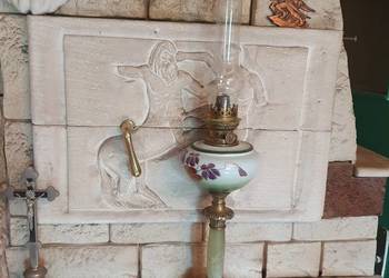Zabytkowa=sprawna lampa naftowa Zabytkowa=sprawna lampa naftowa