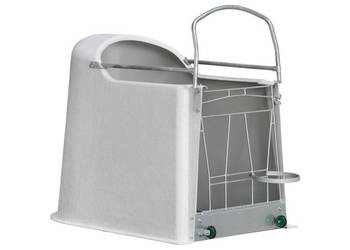 Domek dla cieląt pojedynczy CalfOTel Open Top Standard z przednią bramką z…