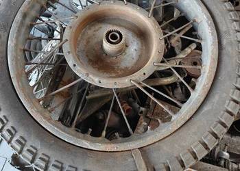 BMW DKW Zundap M-72 Awo koło tyl