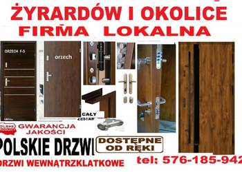 Drzwi zewnętrzne wejściowe ocieplone z montażem wyprzedaż