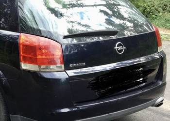 dokładka zderzaka tył Opel Signum na dwa wydechy