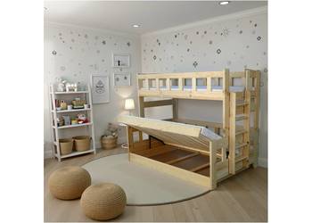 Łóżko piętrowe MIDAS mega mocne i bezpieczne