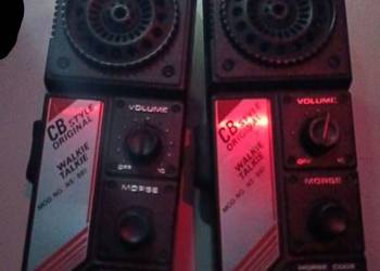 sprzedam krótkofalówki 3 sztuki jedna przerobiona żeby podsłuchiwać