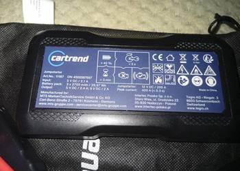 Cartrend Jumpstarter 12V 200A 8000 mAh – NOWY komplet