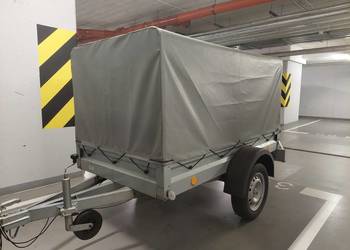 Neptun N7-202 ptd H80 przyczepa lekka stelaż plandeka linki śruby