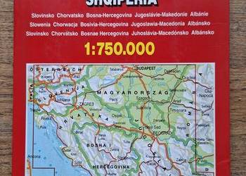 Slovenija- Hrvatska Bosna i Hercegovina 1:750 000 Marco Polo