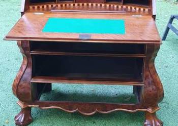 Sekretarzyk – orzechowy, styl barokowy / vintage