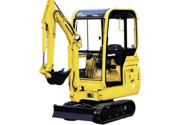 Usługi minikoparką, montaż sprzedaż oczyszczalni