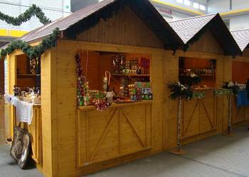 DOMEK HANDLOWY 1 DREWNIANY KIOSK SKLEPIK PRODUCENT