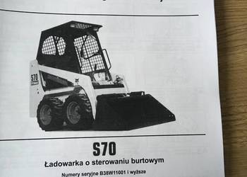 dtr instrukcja obsługi koparka bobcat s70 i inne