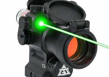 Kolimator AT3 Tactical LEOS 2 MOA z zielonym laserem
