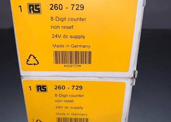Hengstler 868 Counter, 8 Digit, 60Hz, 24 V dc