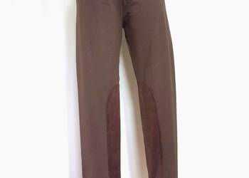 Spodnie brąz Legginsy damskie r. L/40 bawełna NOWE