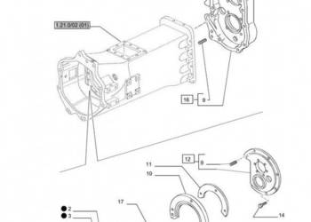 New Holland T6010 T6090 T6070 Pokrywa 47126590