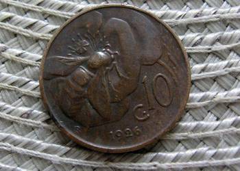 Włochy 10 Centesimi 1926r