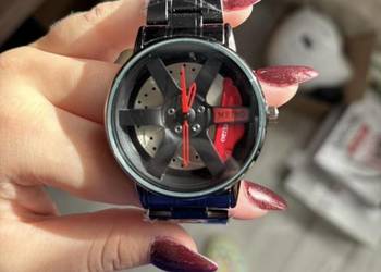 Stylowy zegarek Meibo ST-25991 czarno dla mężczyzn