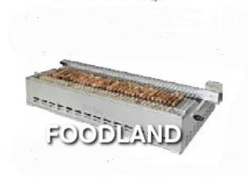 Grill na węgiel drzewny do szaszłyków z mechanizmem obrotowym (601)