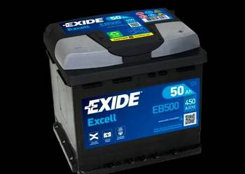 Akumulator Exide Excell 50Ah 450A EN PRAWY PLUS