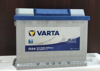 Akumulator 60Ah 540A EN VARTA Blue Dynamic D24 Akumulator 60Ah 540A EN VARTA Blue Dynamic D24