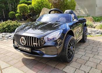 BAWIBUS.PL Auto samochód na akumulator MERCEDES GTR pojazd dla dzieci