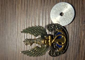 Orzeł Marynarki Wojennej PRL Odznaka czapkowa, oryginalna